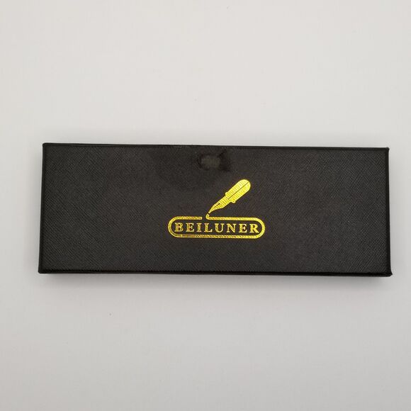 Beiluner pen set, featuring a rosewood pen natural finish boxed unused - Picture 6 of 11